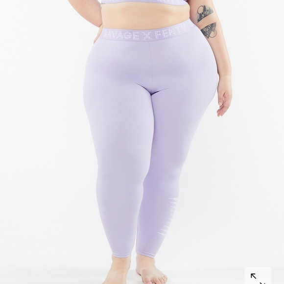 Savage X Fenty Pants - SAVAGE X FENTY Forever Savage Jersey Legging Lavender 3X EUC